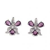 Earrings - Will, violet