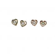 Earrings - hearts