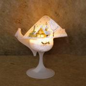 T-light candleholder - fairy house