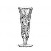 Crystal vase 17cm.