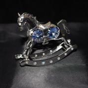 Rocking horse - blue