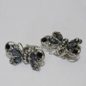 Hair clip - butterfly black (antique)