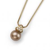  Necklace - Lucent, pearl, golden