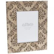  Picture frame - beige with brown decor