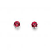  Earrings - Uno, red