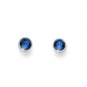  Earrings - Uno, dark blue