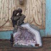 Sculpture - Love with Amethyst!