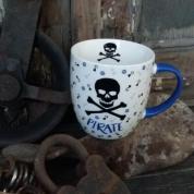  Mug - Pirate (blue, black, white)