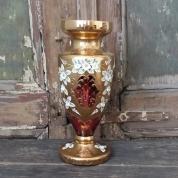  Vase - Heritage (2504) 24,5cm. red, golden