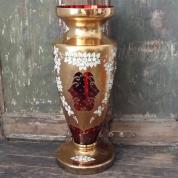  Vase - Heritage (2504) 60cm. red, golden