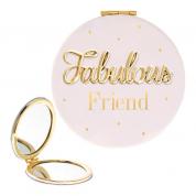  Compact Mirror - My Fabulous Friend (pink)