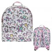  Детский рюкзак - единорог, розовый, фиолетовый