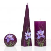  Candles - Violet, Purple Crocus