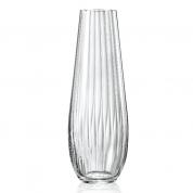  Glass vase - Waterfall 34cm. (optic)