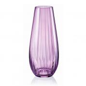  Стеклянная ваза - Waterfall 30,5cm. фиолетовый (оптика)