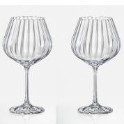  Gin glasses, Wine glasses - Waterfall 57cl. (optic)