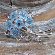  Brooch - Forget-me-not! (Blue)