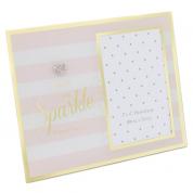  Photo frame - Leave a little Sparkle where ever You go! (pink, golden)