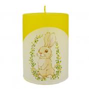  Candles - Easter Bunny, yellow