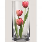  Стеклянная ваза для цветов 30 cm.