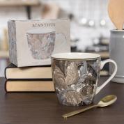  Breakfast mug - Acanthus 300ml. (grey)