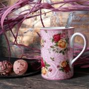 Mug - Pink, roses (Old Country Roses)