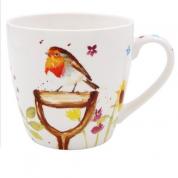  Breakfast mug - Bird (Robin)