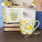  Breakfast mug - Lemon (yellow) 300ml.