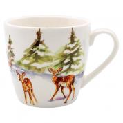  Breakfast mug - Estonian forest animals 300ml.