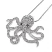 Necklace octopus white