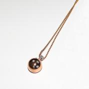 Necklace - ball golden