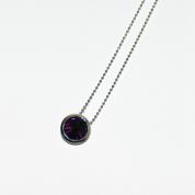 Necklace - dark purple