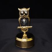 Music box - owl, golden