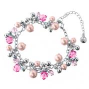 Bracelet - Pink pearls