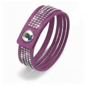  Bracelet - Simple Cut Alcantara, pink