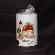  Candle - Cylinder 10cm. Tallinn / Estonia