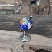  Globe small, dark blue opal
