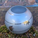 Vase silver bat 12cm. - Image 2