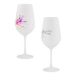 Wine glasses, cocktail glasses – Praline 550ml. (pink, blue) - Image 3