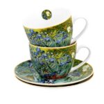 Portselanist teetassid alustaldrikutega, Vincent van Gogh (Iris) - Image 2