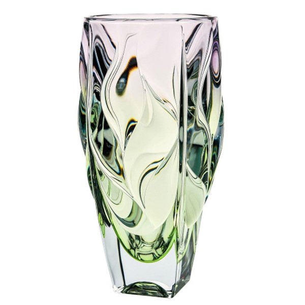 Vaas - Bamboo (roheline ja lilla) 30cm.