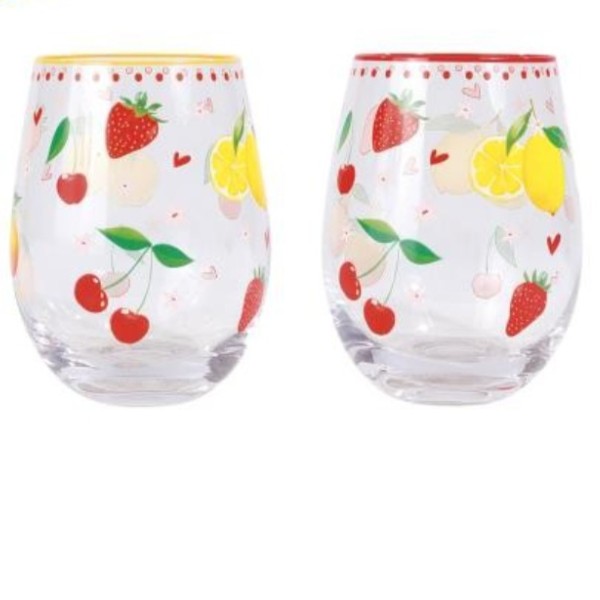 Kokteili-, joogiklaaside komplekt 2tk Fruit Mania 500ml